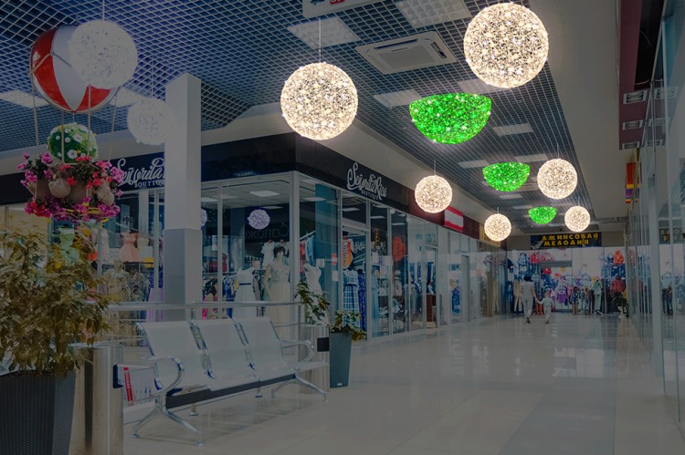 светодиодные подвесные шары