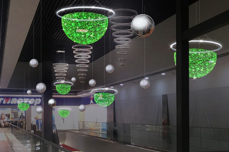 светодиодные декоративные шары 24B