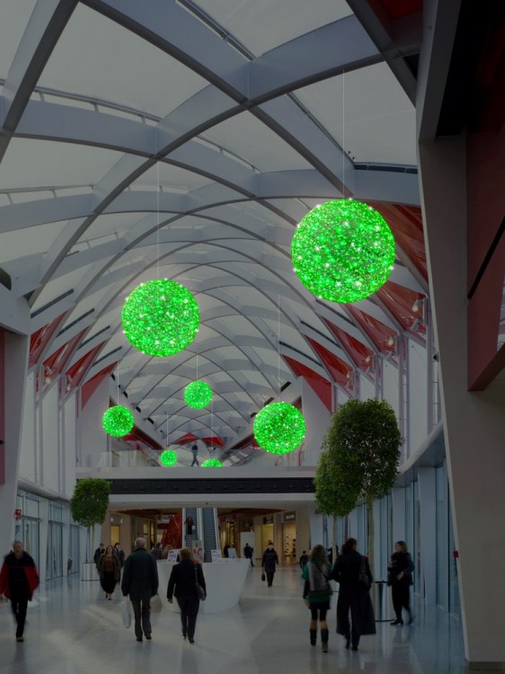 новогодняя каркасная фигура