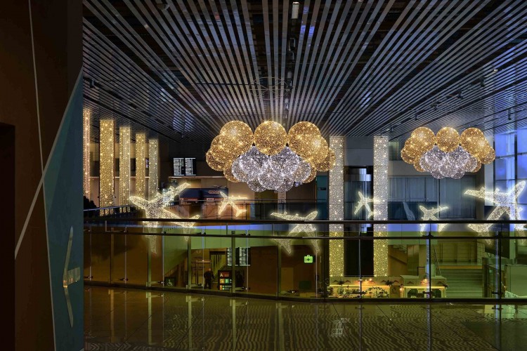  шары плетеные для декора "Gold 450mm", 24B