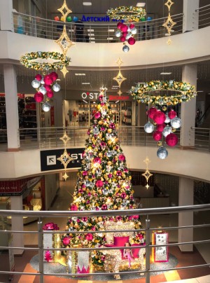 набор елочных шаров купить 