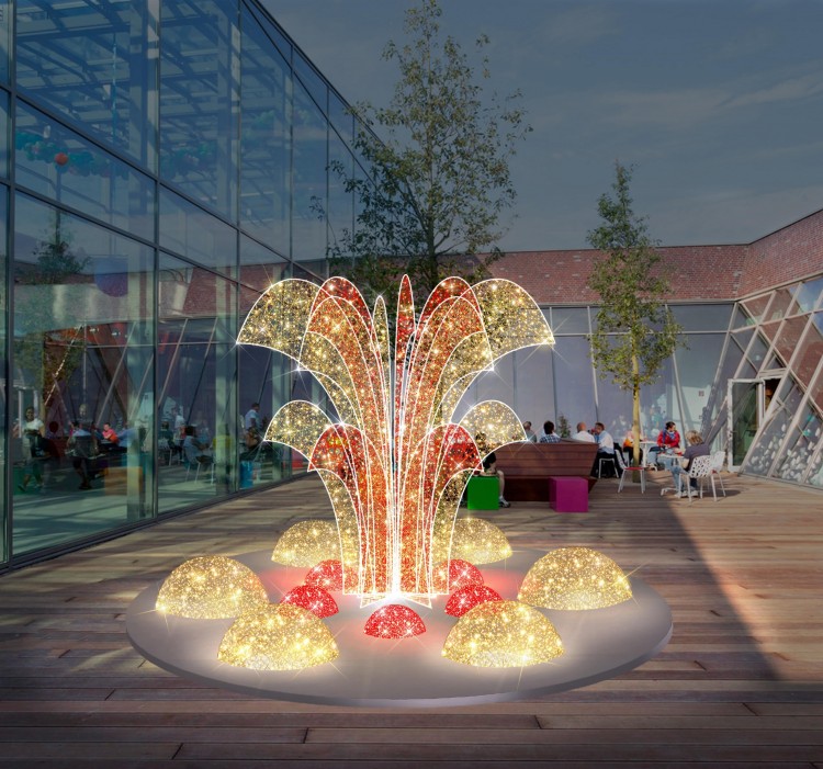 новогодние светящиеся фигуры для улицы купить