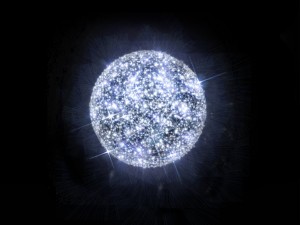 светящийся светодиодный шар
