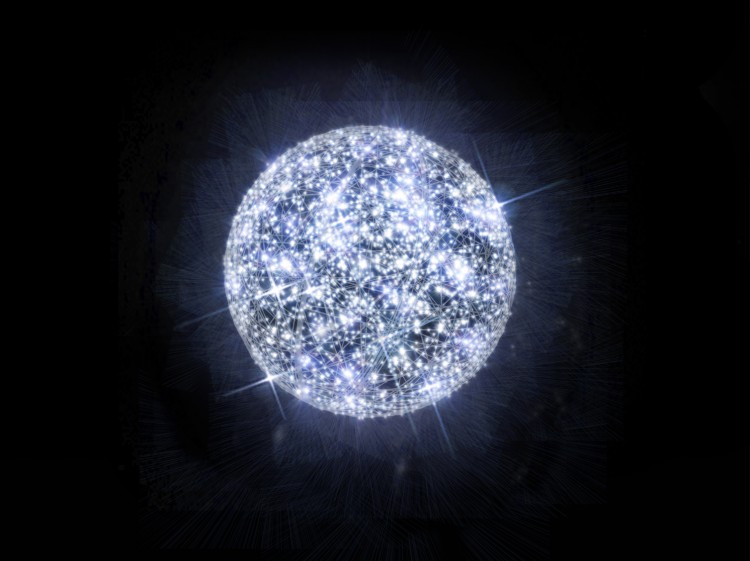 светящийся светодиодный шар