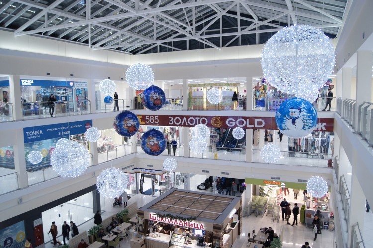 светящиеся шары со светодиодами купить в торговый центр