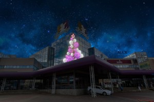 светящиеся полусферы