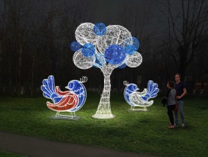 светодиодные новогодние фигуры
